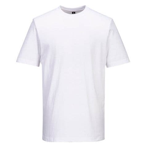 Portwest Chef Cotton Mesh Air T-shirt — White