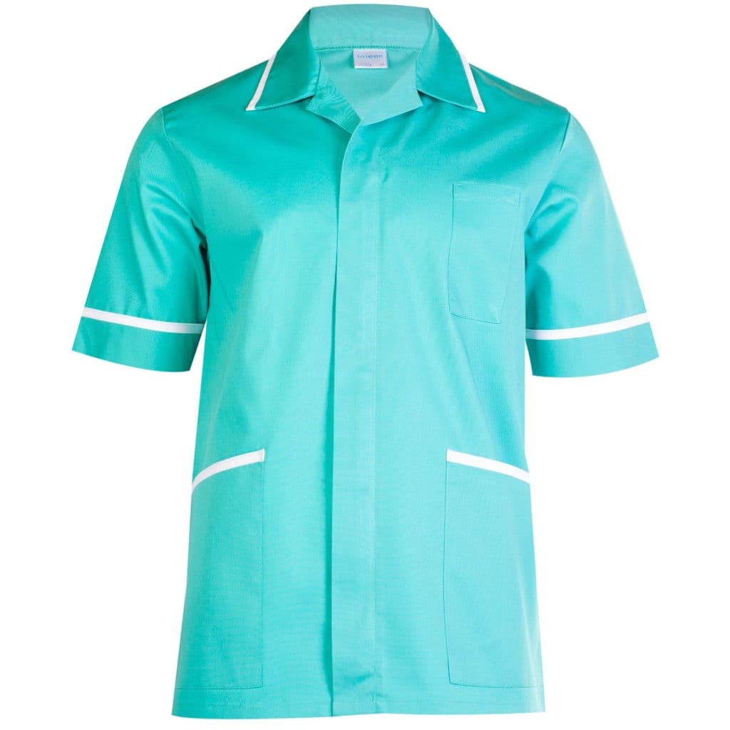Uneek Mens Heavyweight Tunic — Aqua