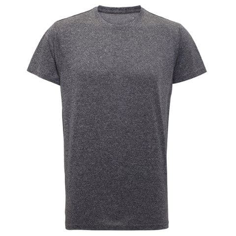 TriDri Melange Performance T-Shirt — Black Melange