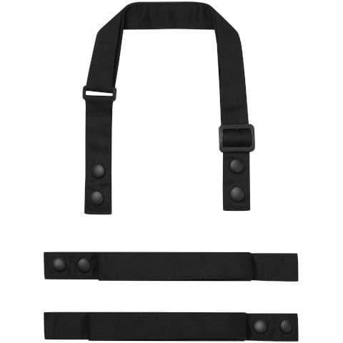 Premier Swap & Pop Customisable Apron Straps — Black