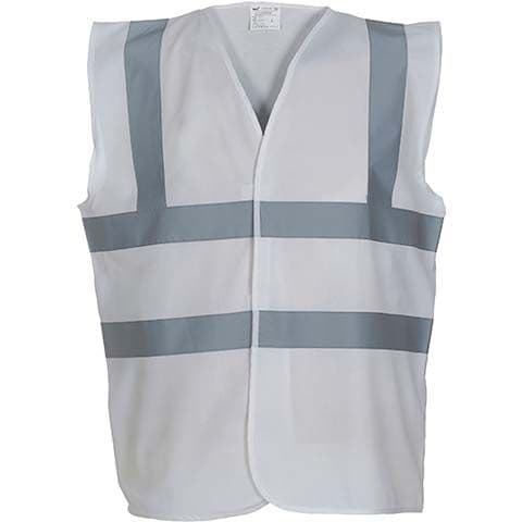 Yoko Hi Vis Waistcoat Colours — White