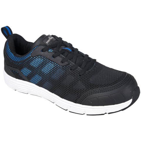 Portwest Steelite Tove Trainer S1P — Black/Blue