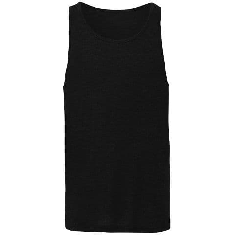 Bella+Canvas Unisex Jersey Tank — Black