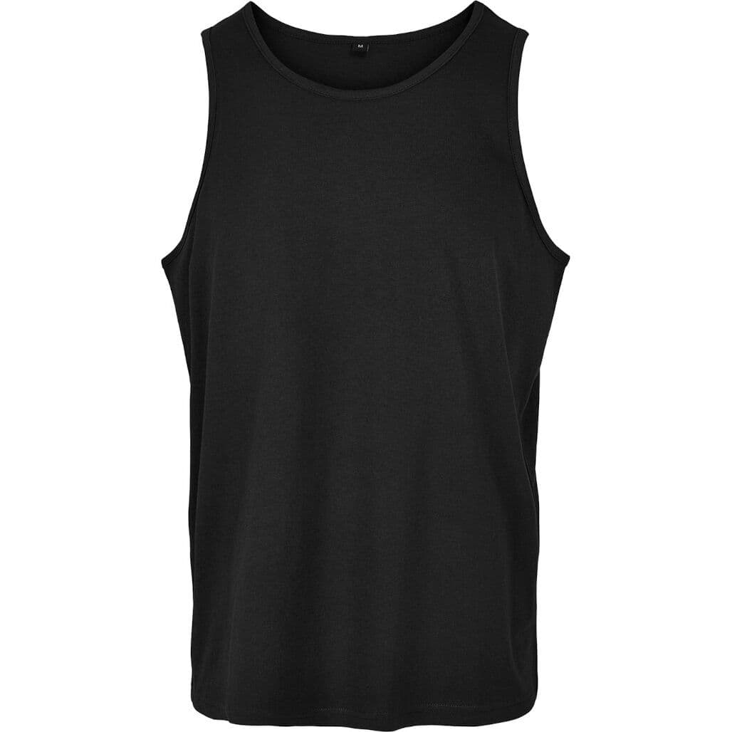 Build Your Brand Basic Tank — Black