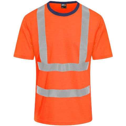 Pro RTX Hi Vis T-shirt — Orange/Navy