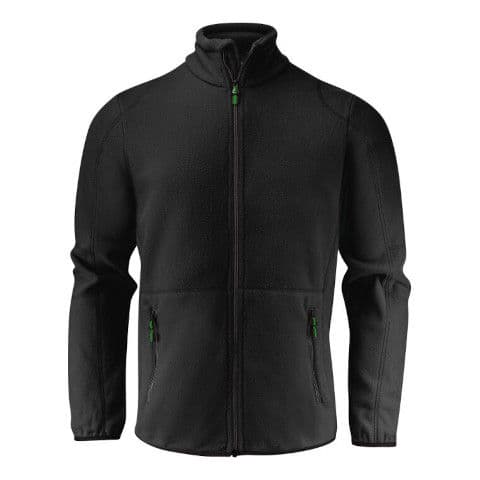 Printer Essentials Men's Speedway Fleece Jacket — Black