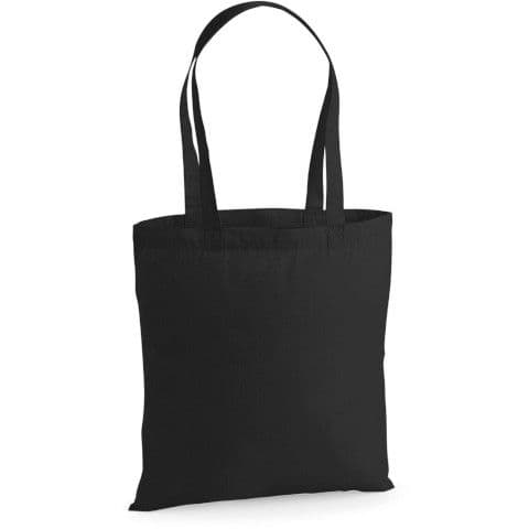 Westford Mill Premium Cotton Tote Bag — Black