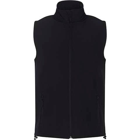 Pro RTX 2-Layer Softshell Gilet — Black