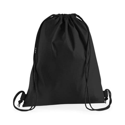 Westford Mill Premium Cotton Gymsac — Black