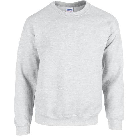 Gildan Adult Crew Neck Sweatshirt — Ash