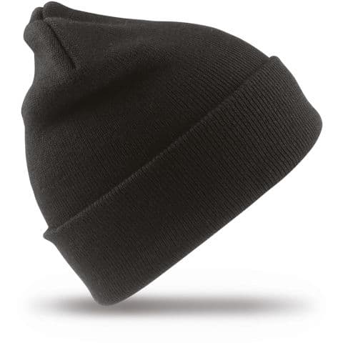 Result Wooly Ski Hat — Black