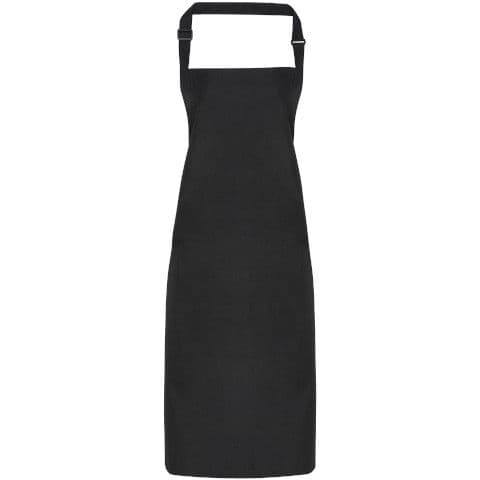 Premier Waterproof Bib Apron — Black