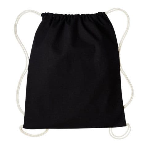 Nutshell Gymsac With Cords — Black
