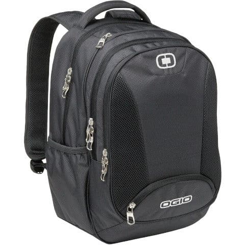 OGIO Bullion Backpack — Black/Silver