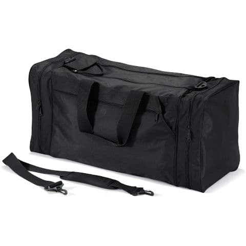 Quadra Jumbo Sports Holdall — Black