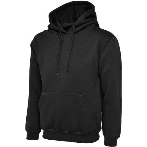 Uneek Hoodie Classic — Black